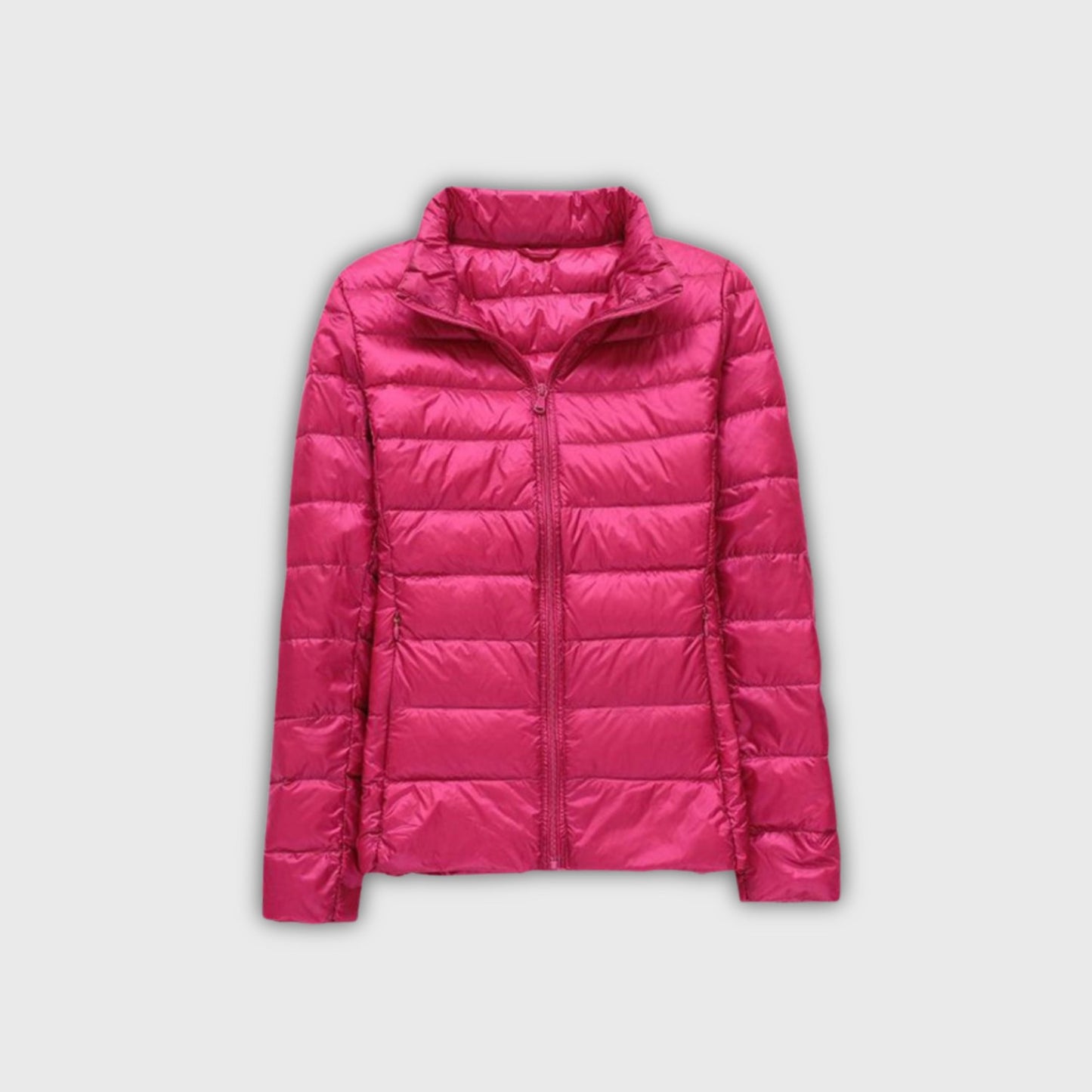 Elwira™ | Nowa Ultralekka Kurtka z Puchu Białej Kaczki