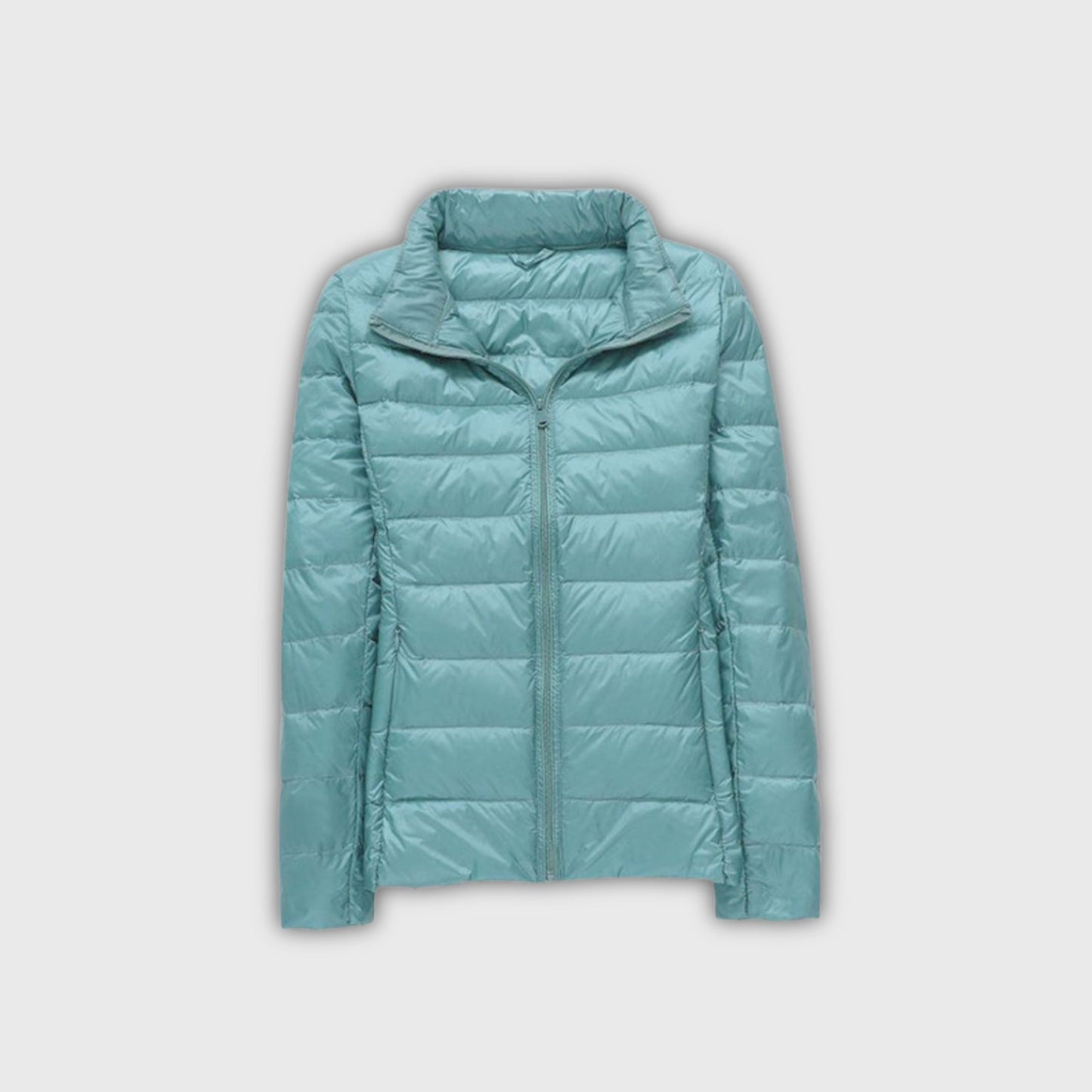 Elwira™ | Nowa Ultralekka Kurtka z Puchu Białej Kaczki