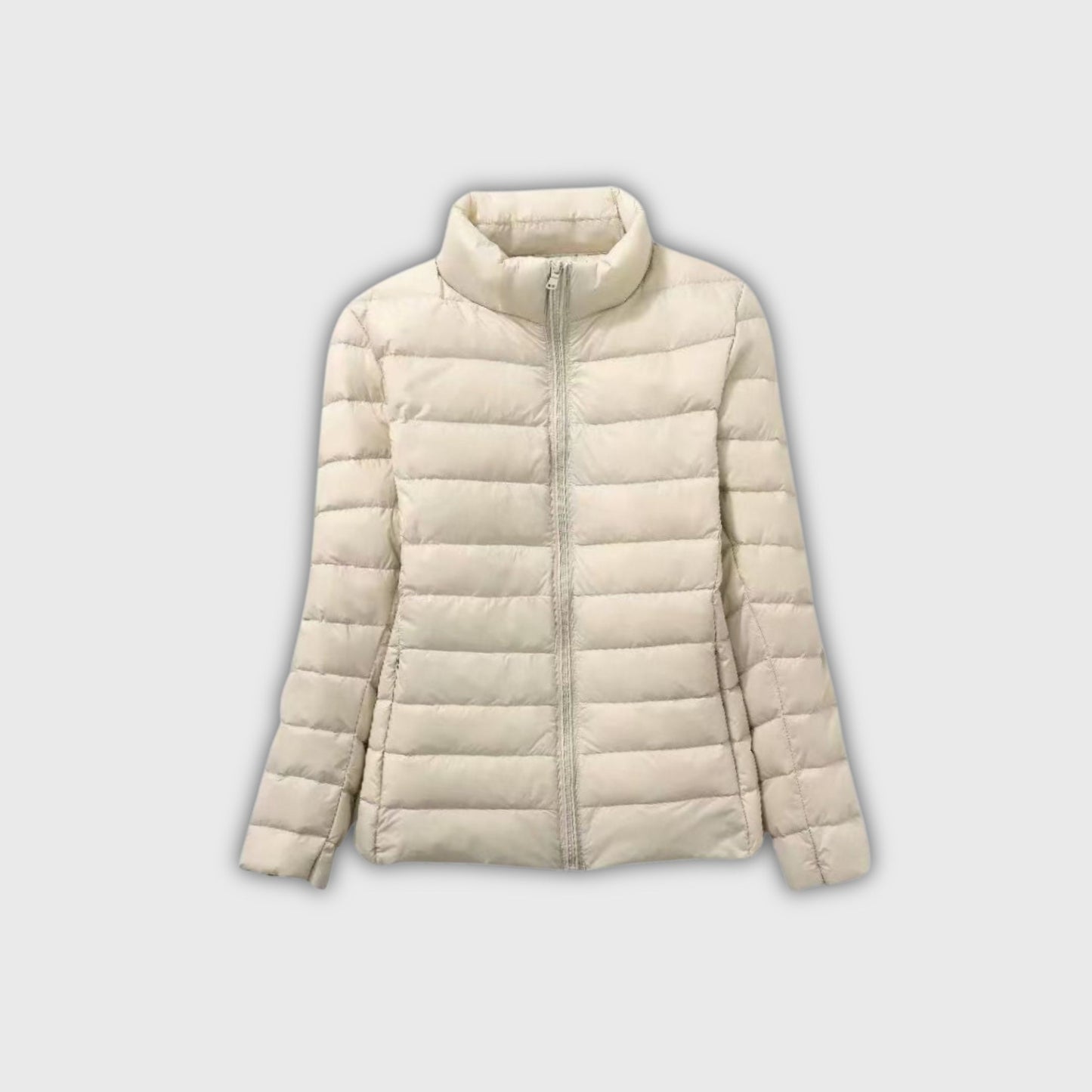 Elwira™ | Nowa Ultralekka Kurtka z Puchu Białej Kaczki