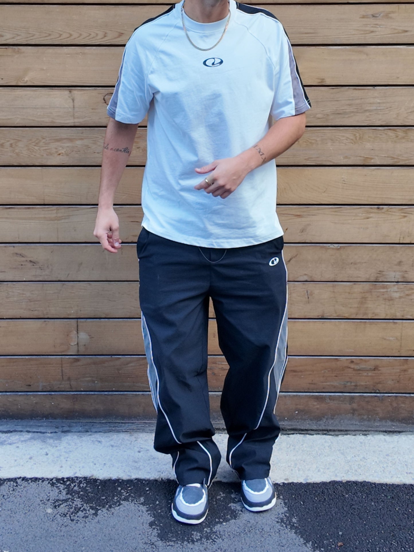 Ogród Mody Vintage Baggy Dresowe Spodnie