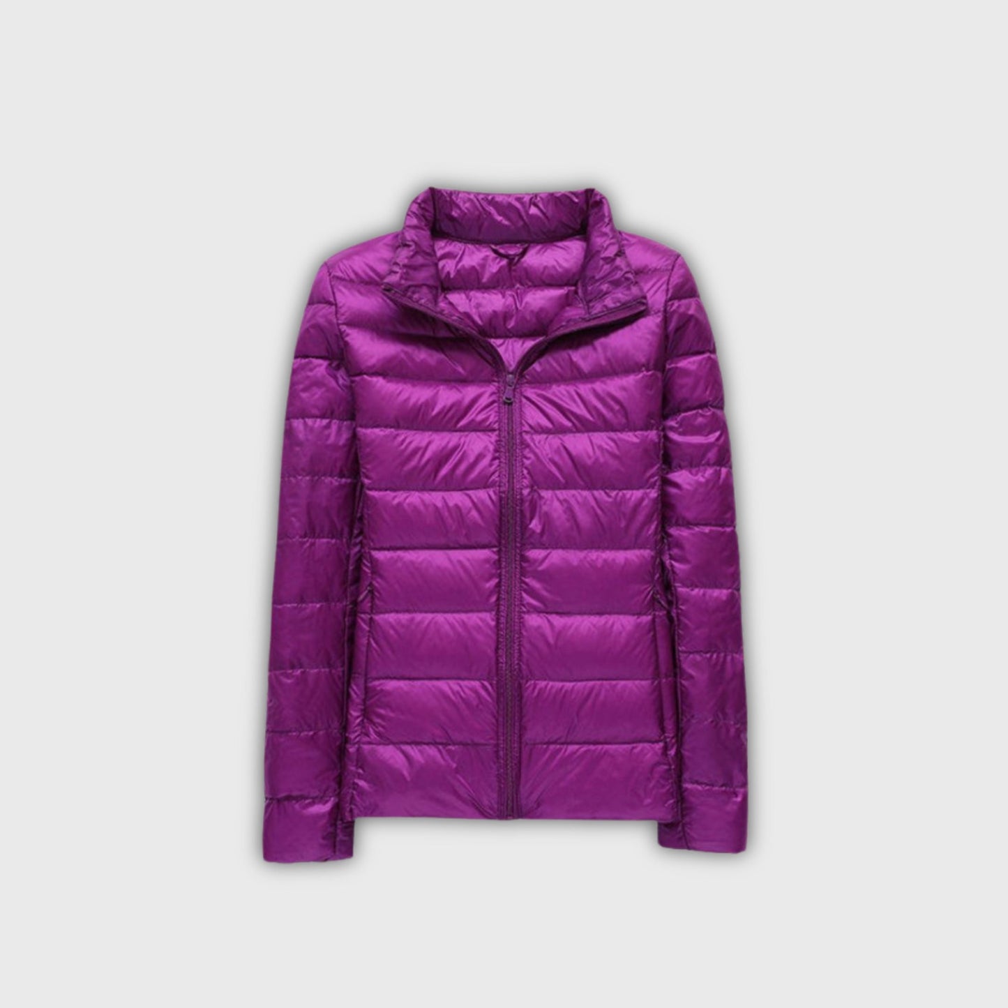 Elwira™ | Nowa Ultralekka Kurtka z Puchu Białej Kaczki