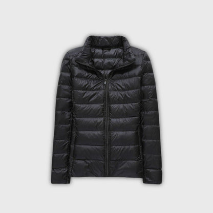 Elwira™ | Nowa Ultralekka Kurtka z Puchu Białej Kaczki