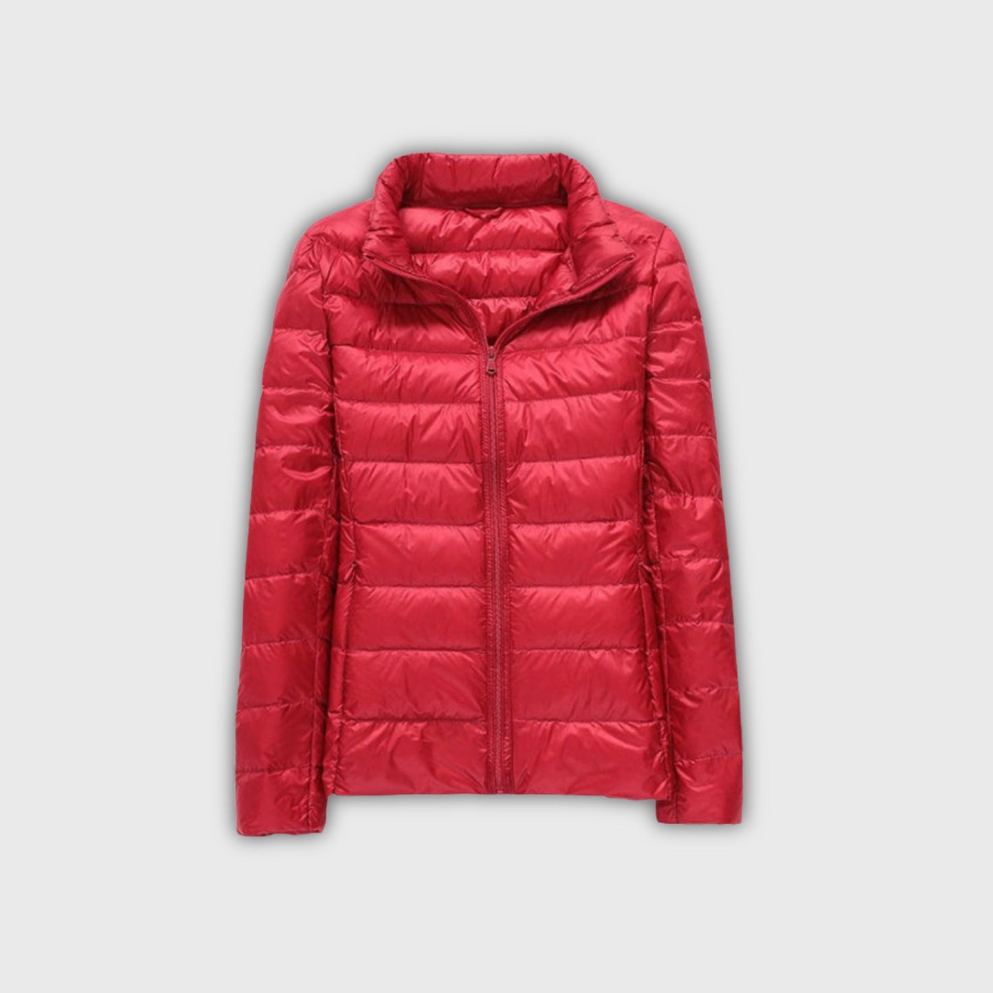 Elwira™ | Nowa Ultralekka Kurtka z Puchu Białej Kaczki