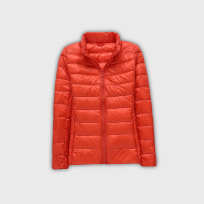 Elwira™ | Nowa Ultralekka Kurtka z Puchu Białej Kaczki