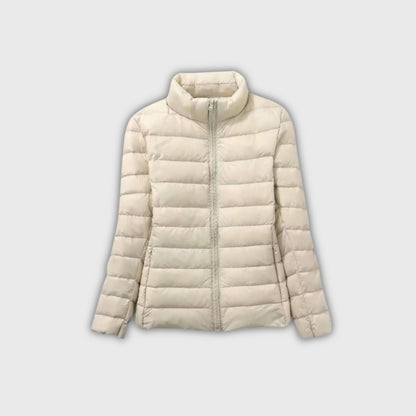 Elwira™ | Nowa Ultralekka Kurtka z Puchu Białej Kaczki