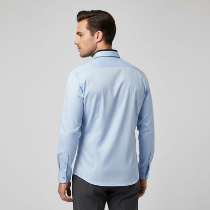 Confino Klasyczna Męska Koszula z Długim Rękawem